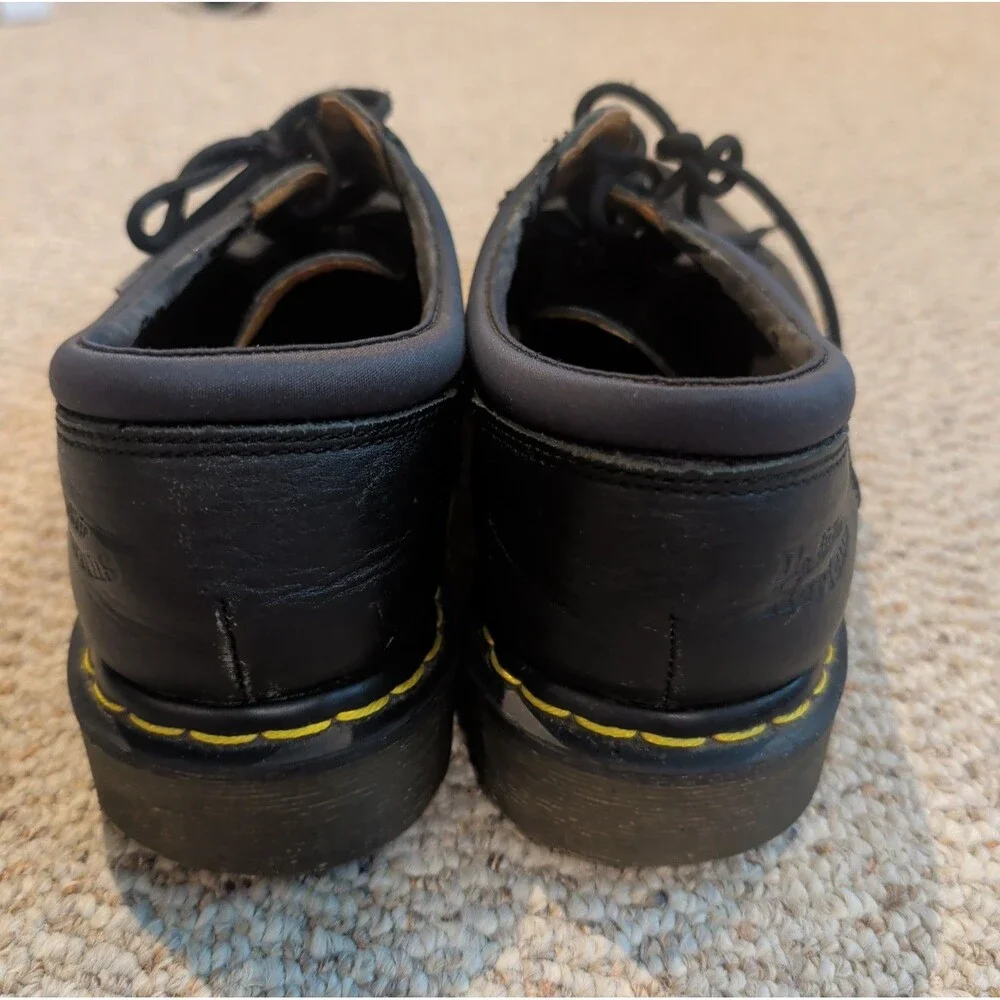 Dr. Doc Martens 8053 Leather Oxford Shoes Mens Black 12 Lace Up